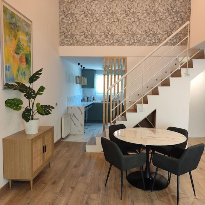 Superbe Cosy Duplex Appartement T3 Charpenne Tete D'Or Avec Parking Prive Gratuit Вийёрбан Экстерьер фото